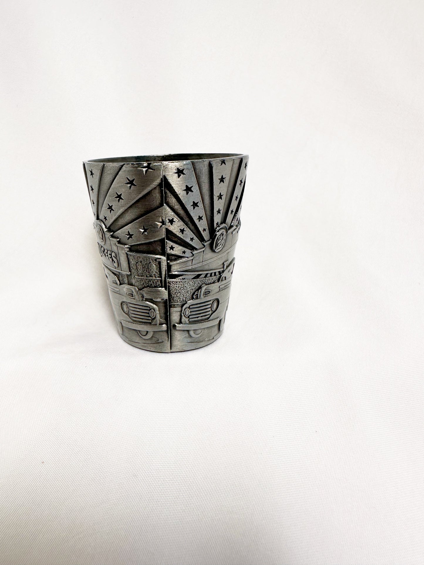 Buc-ees Rustic Metal Shot Glass