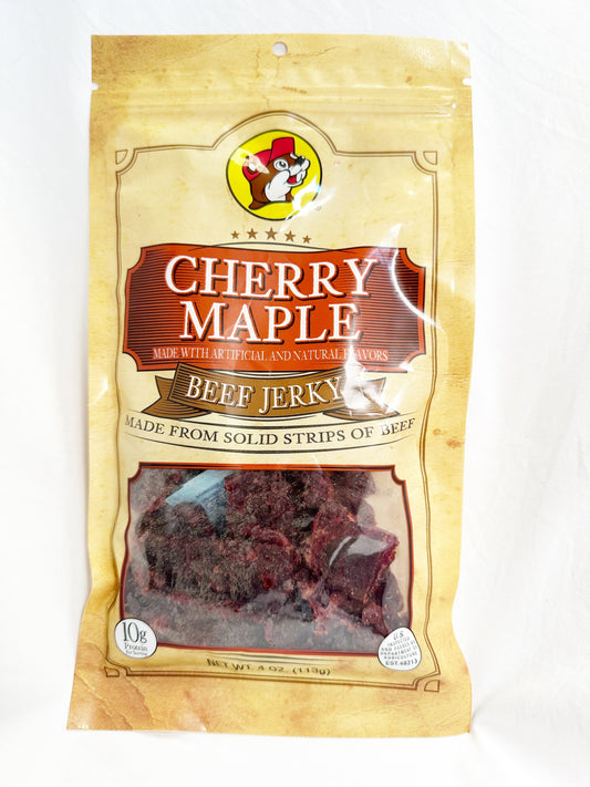 Buc-ees Cherry Maple Beef Jerky