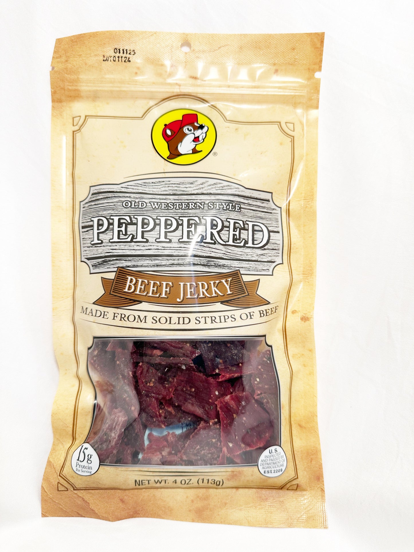 Buc-ees Peppered Beef Jerky